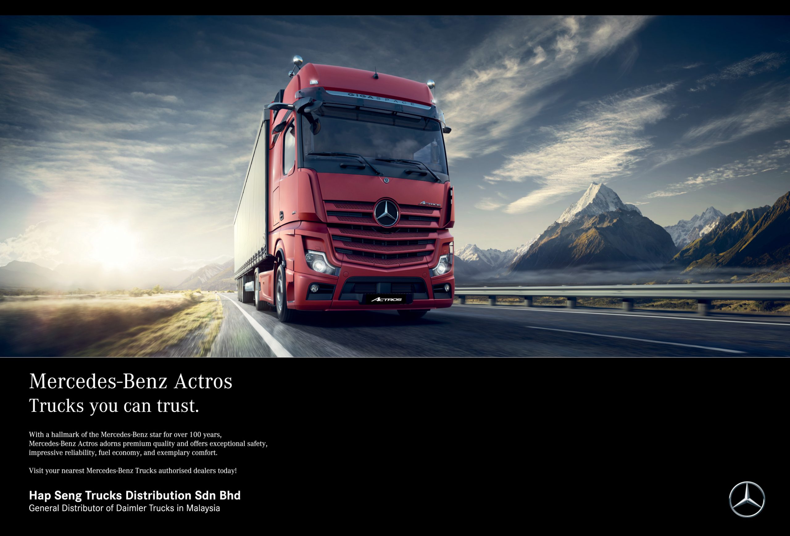 Actros: Komfort - Mercedes-Benz Trucks - Trucks you can trust
