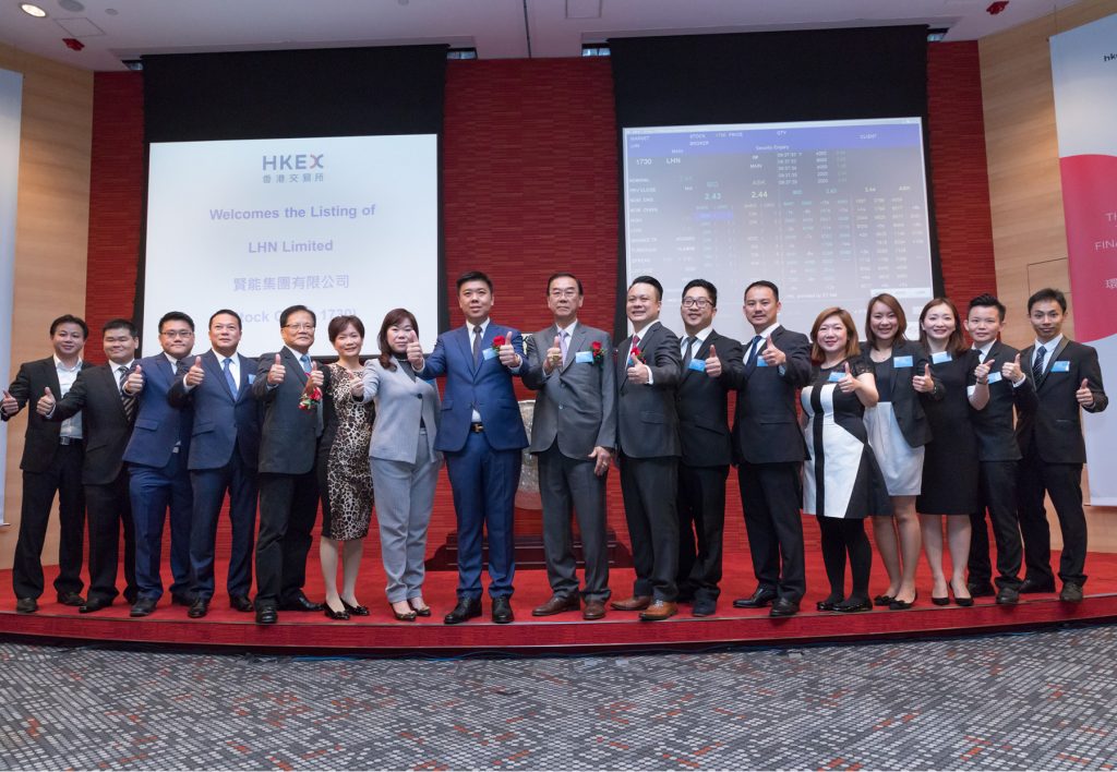LHN Group listed on the Hong Kong Stock Exchange in 2018