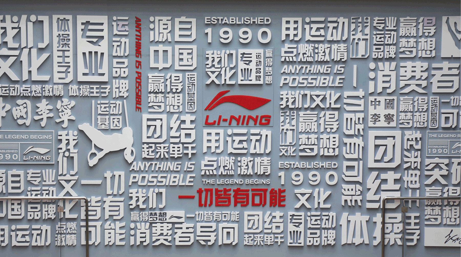 Chinese sports clearance brand li ning